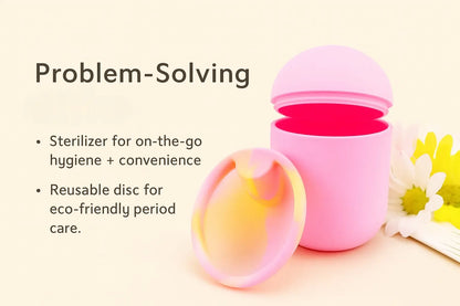 Feminy Menstrual Disc With Sterilizer